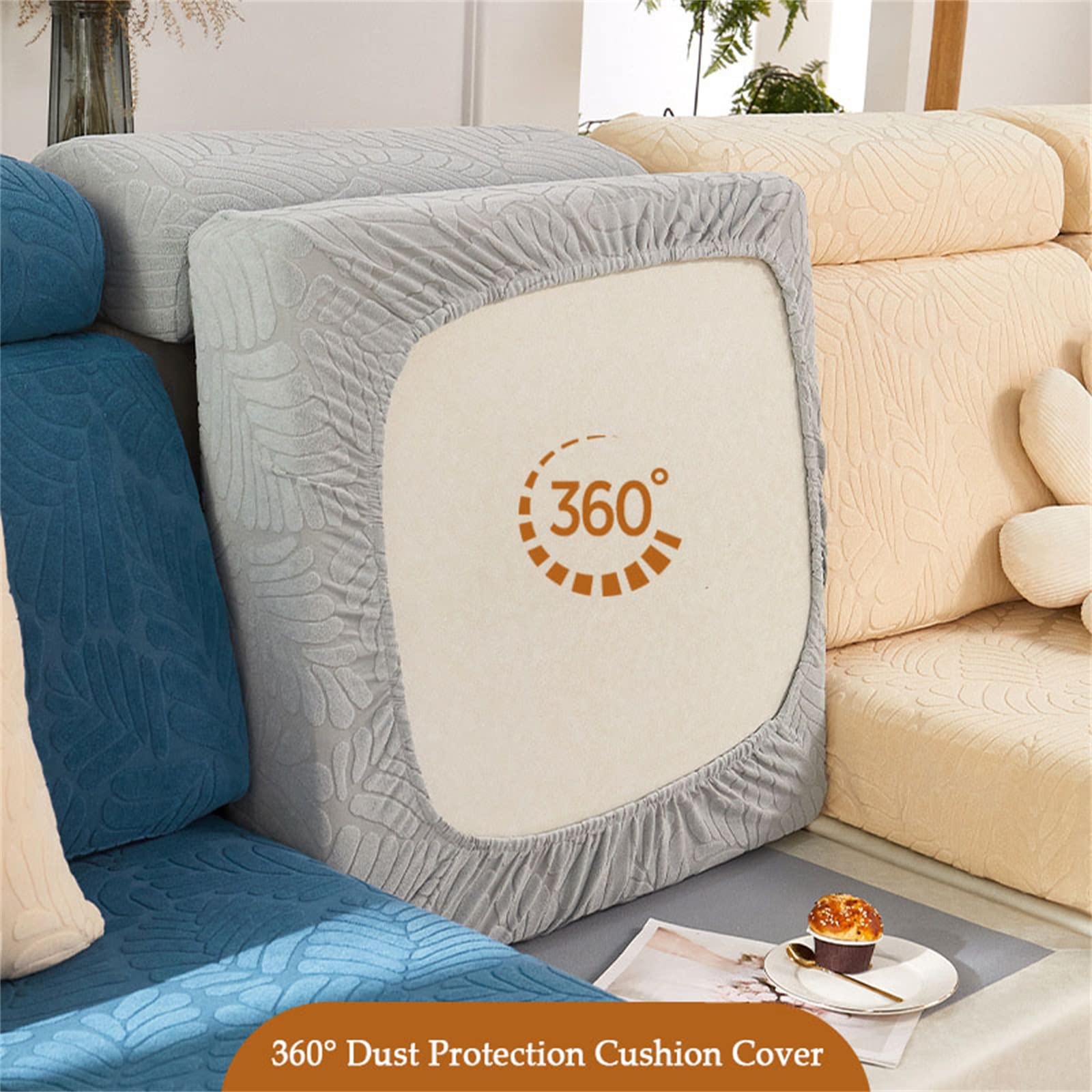 Magic Sofa Covers Classic，Super Stretch Sectional Geometrical Sofa Cover for Pet