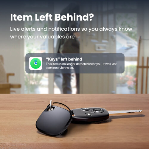 Smart GPS Tracker, AirTag for Real-Time Tracking, Geofencing, and Security