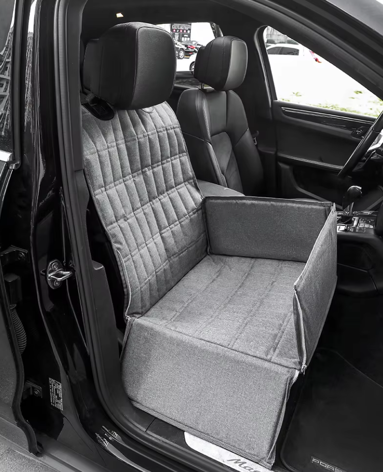 Waterproof Car Seat for Dogs - Non - Slip Protective Mat with Raised E
