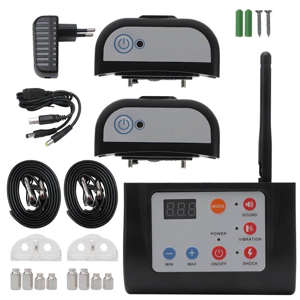 Dog Fence - Wireless Dog Fence With Collar - Waterproof Designed Wireless Dog Fence - Pet Training Device
