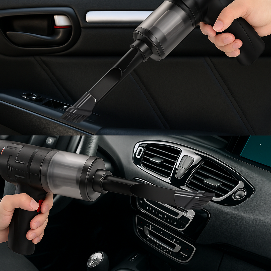 Cordless Car Vacuum Cleaner – 95000Pa Suction, Lightweight & Powerful Handheld