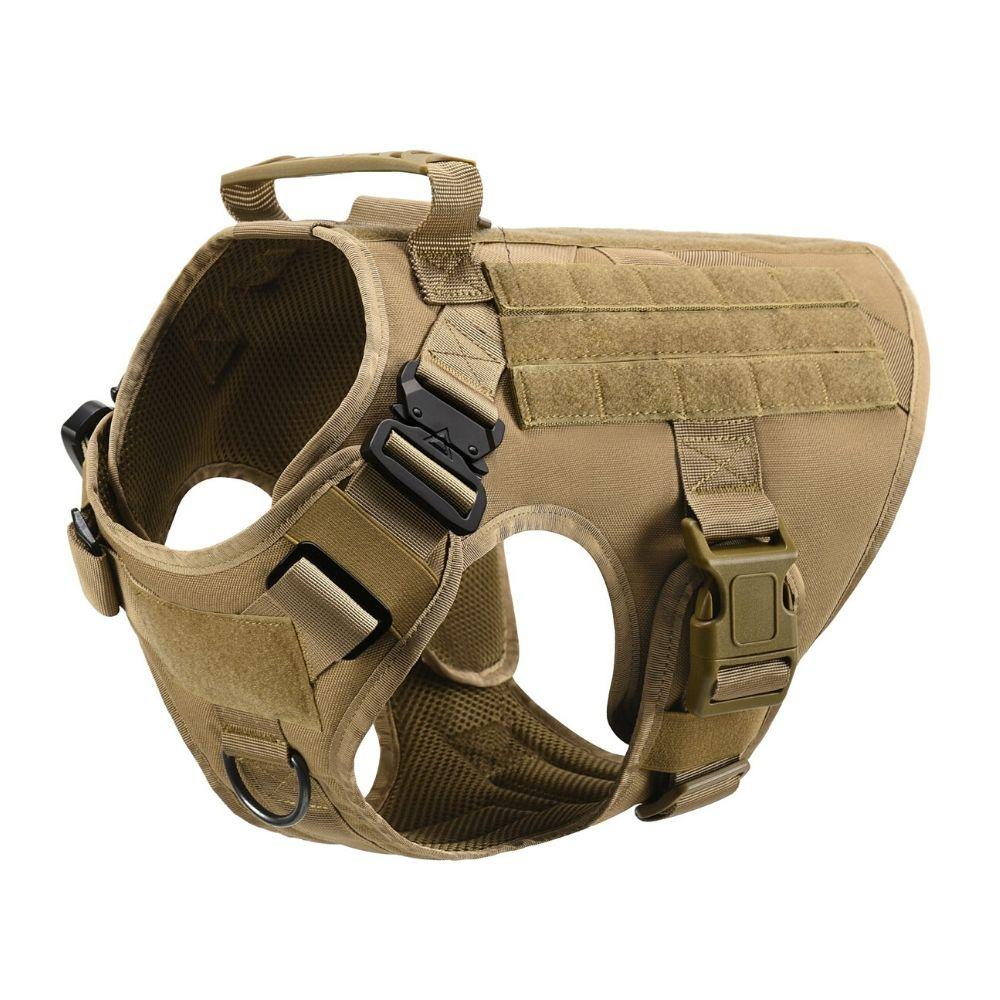 Military No-Pull Tactical Dog Harness Vest