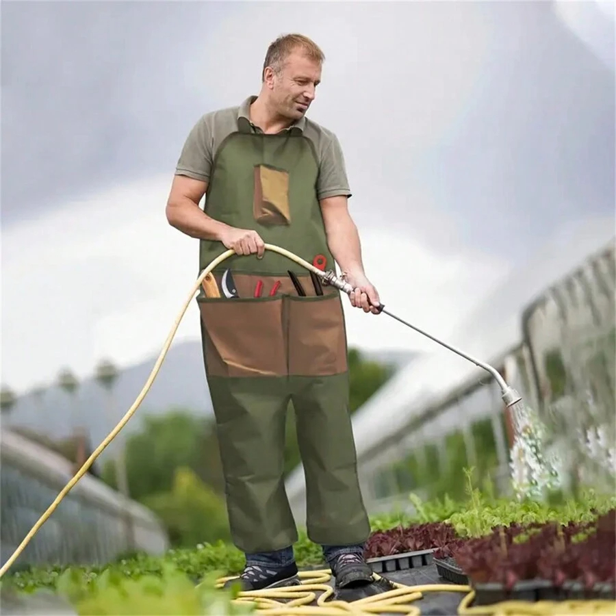 Garden Gardening Trimming Multi Pocket Oxford Cloth