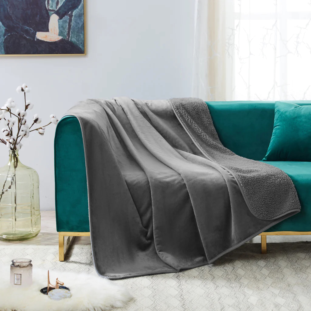 Paw Sherpa Waterproof & Leakproof Dog Blanket | Dog Bed Cover for Sofa, Couch Bed