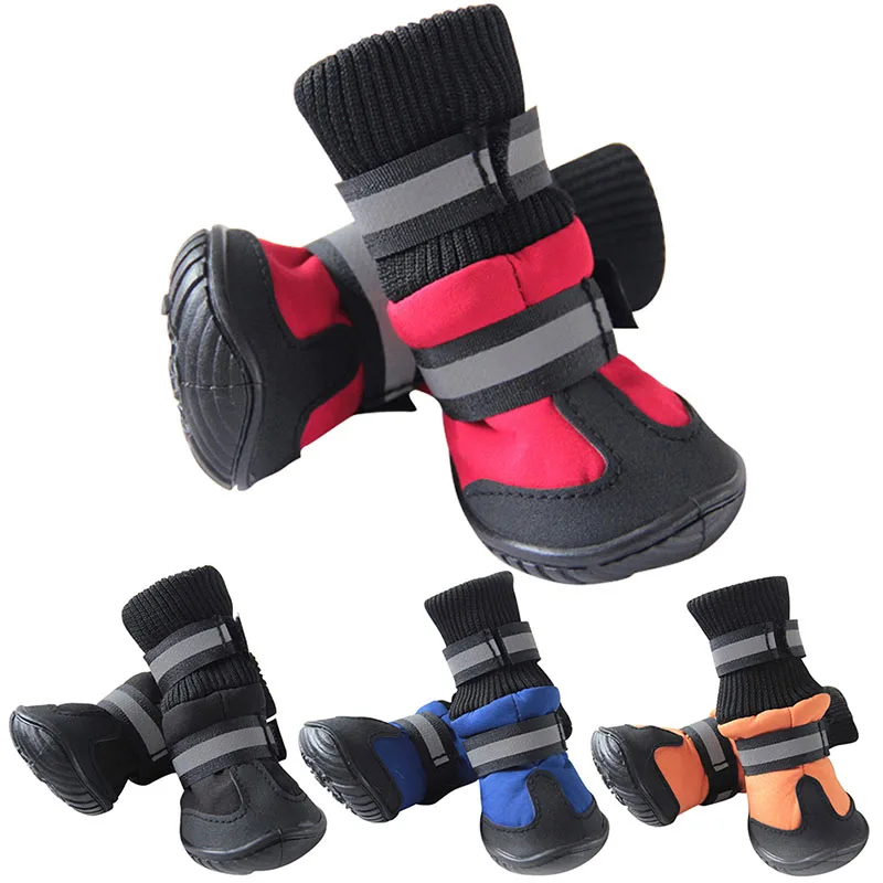 Dog Snow Boots Keep Warm, Waterproof and Non-slip