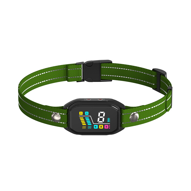 Rechargeable Anti Barking Dog Collar，Smart Collar with Bark Frequency 