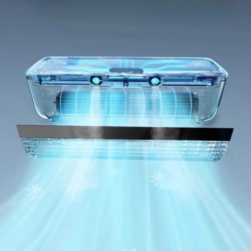 Wirelessly Rechargeable Air Conditioning