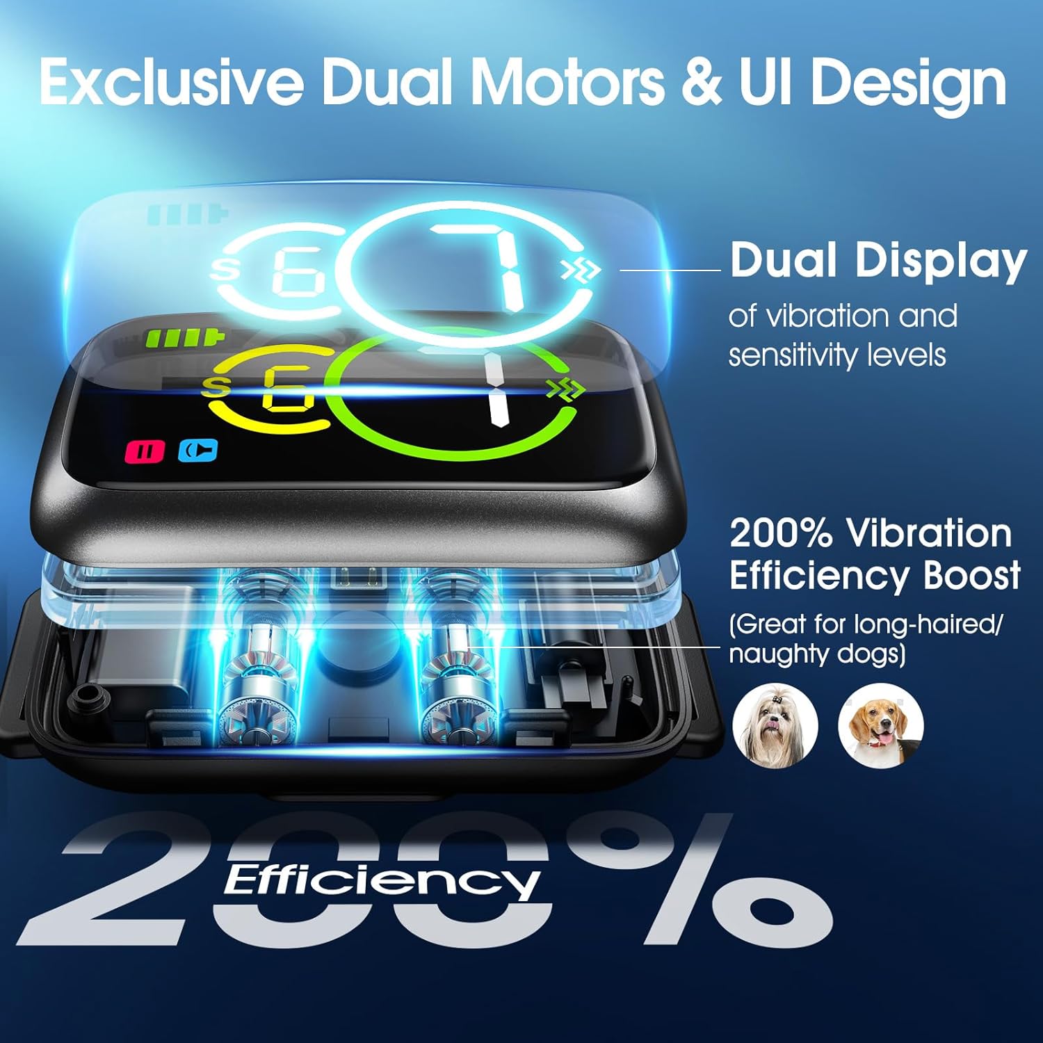 PTC11 Vibrate Only Bark Smart Collar