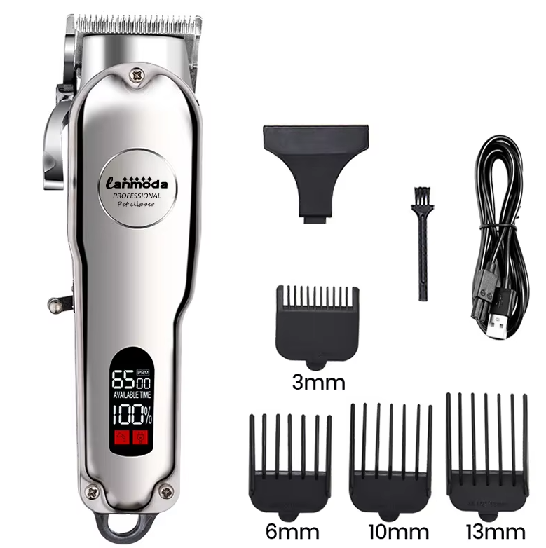 Professional Pet Hair Clipper – Cordless Trimmer For Dogs Cats