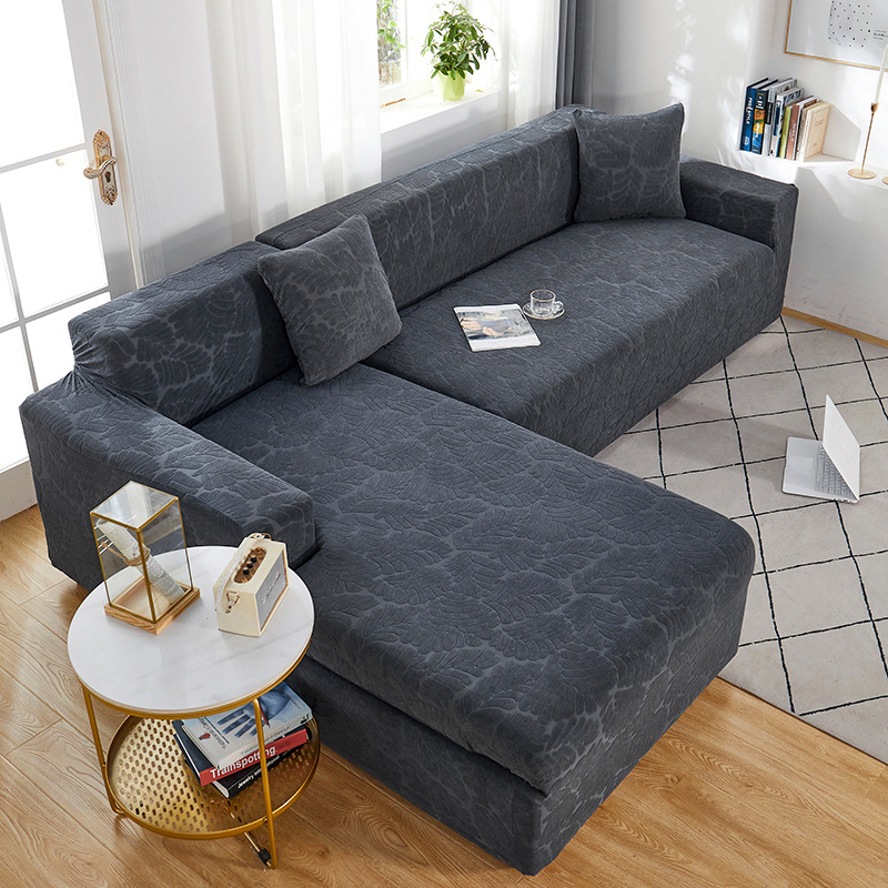Super Stretch Sectional Geometrical Sofa Cover