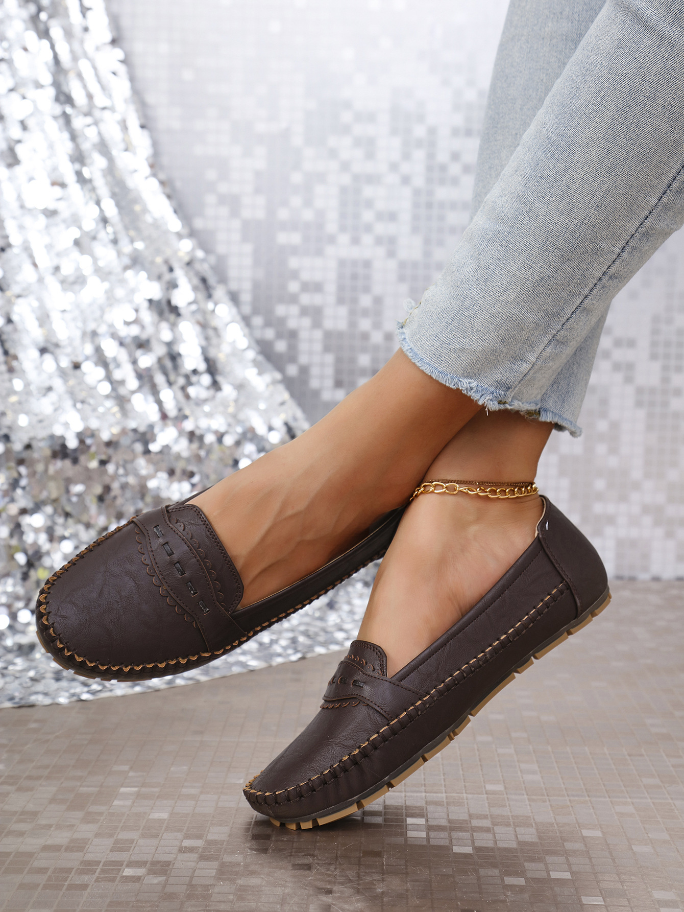 Stylish Orthopedic Shoes，Flat Non Slip Shoes