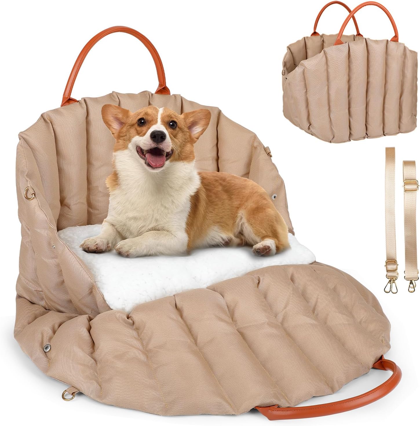 Dog Car Seat Booster for Small & Medium Dogs