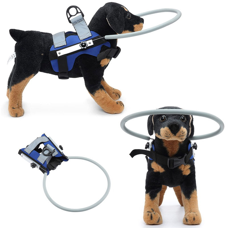 Adjustable Blind Dog Halo, Pets Protective Vest Ring