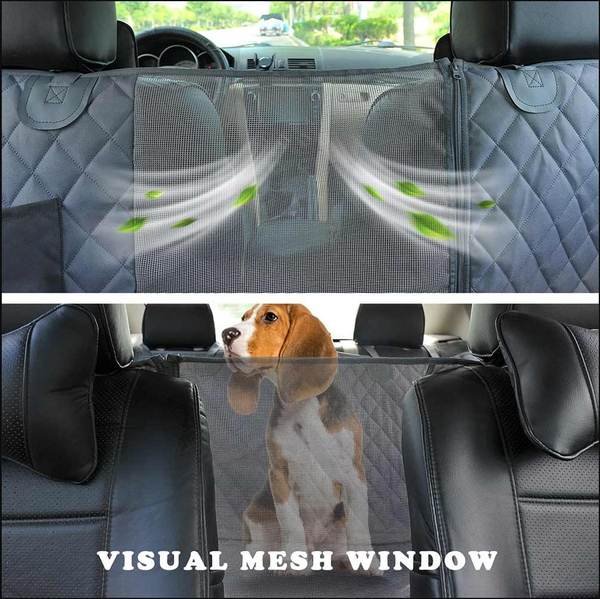  Premium Dog Rear Car Seat Cover, Scratch Prevent Antislip Dog Car Hammock,  Waterproof Scratchproof 