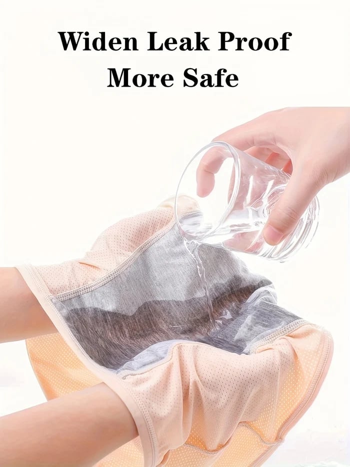 10 PCS High Waisted Leak Proof Protective Panties