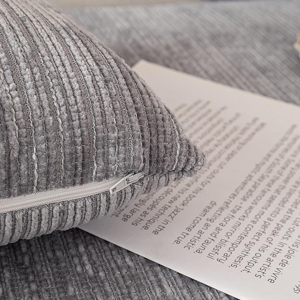 Simple Striped Chenille Anti-scratch Couch Cover