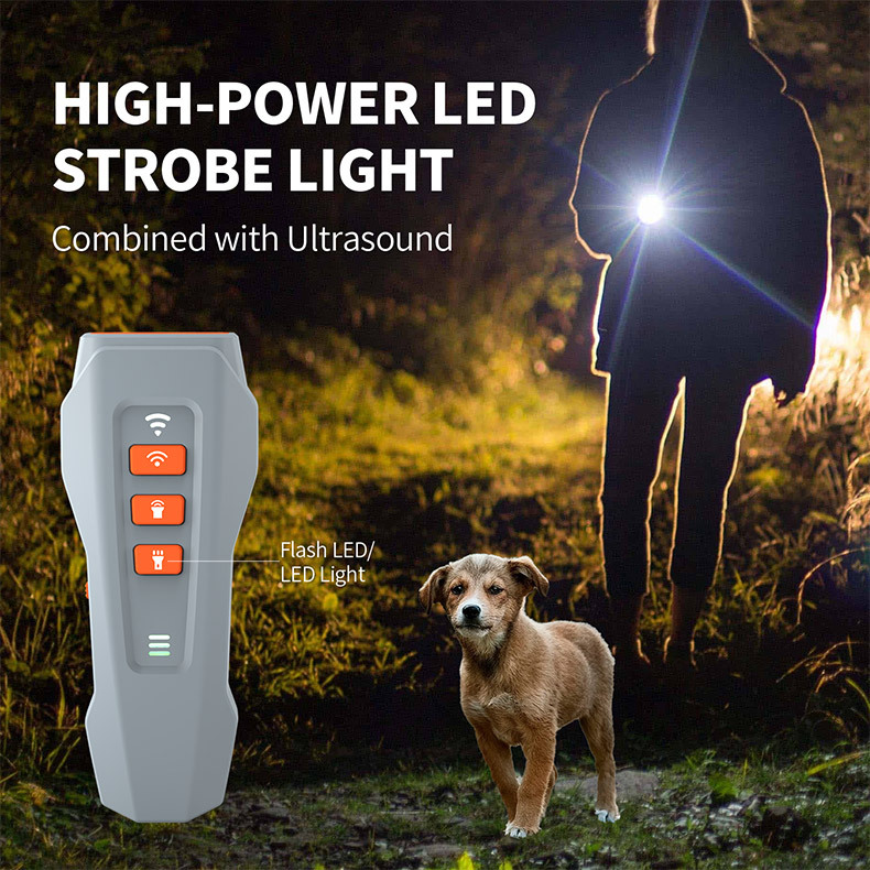 Barks No More Dog Training Device，Ultrasonic Dog Barking Control Device