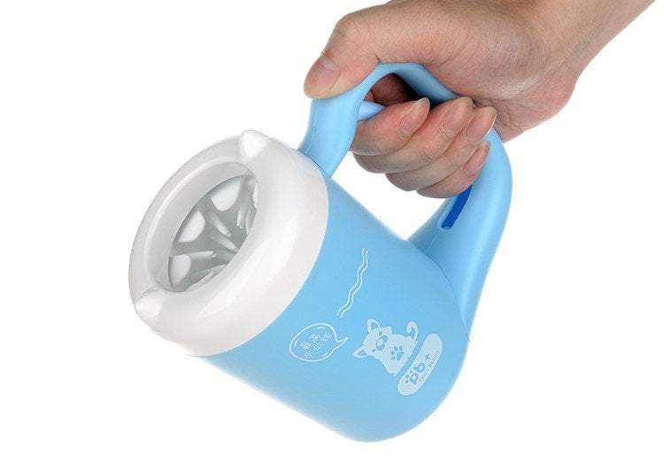 Pet Foot Washing Cleaning Brush Cup