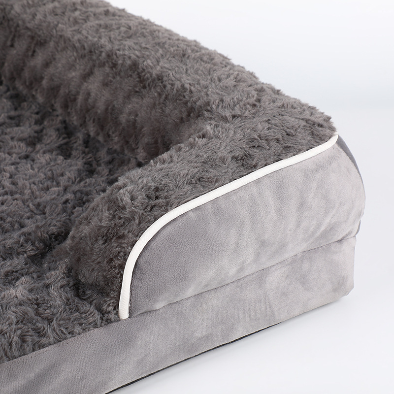 Dog Beds for Large Dogs, Orthopedic Egg Foam Dog Couch for Pet Sleeping