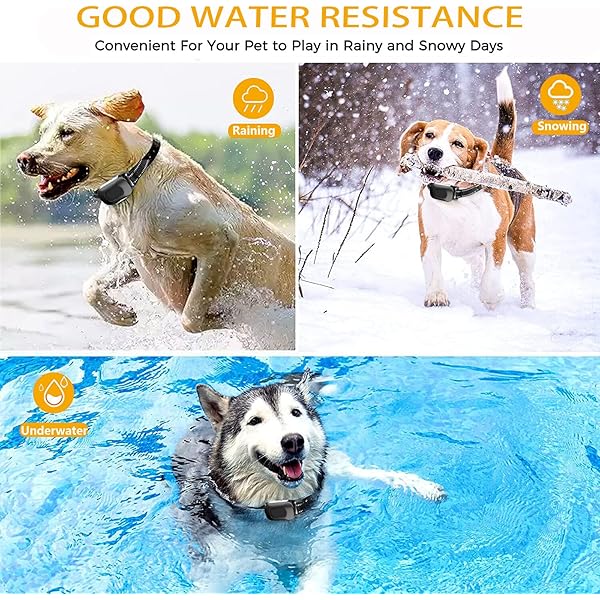 Wireless Dog Fence, Pet Containment System Training Collar with Remote