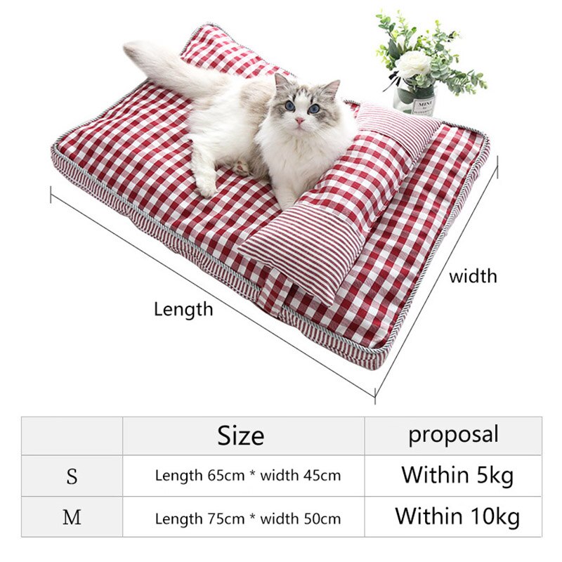 Soft Lounger Cozy Warm Stylish Pet Bed for Cats