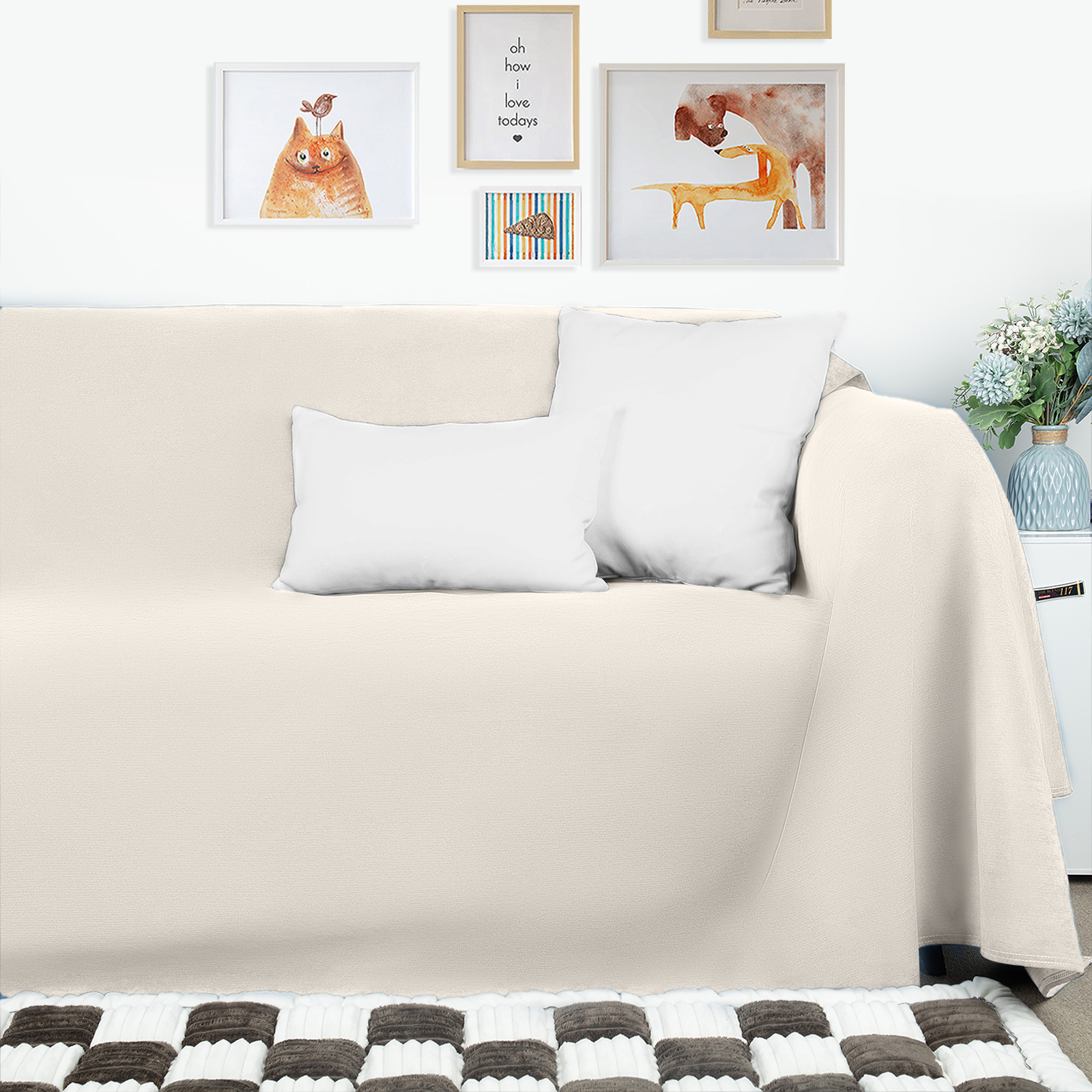 Waterproof Sofa Covers for Dogs Cats Home Pet Couch Protector, Blanket Couch Cover