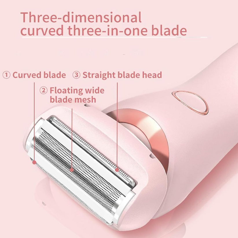 Electric Portable Razor-Perfect for both wet and dry shaving