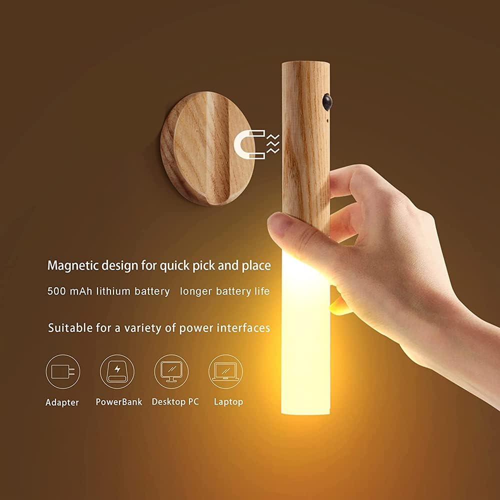 Rechargeable Sensor Wall Light