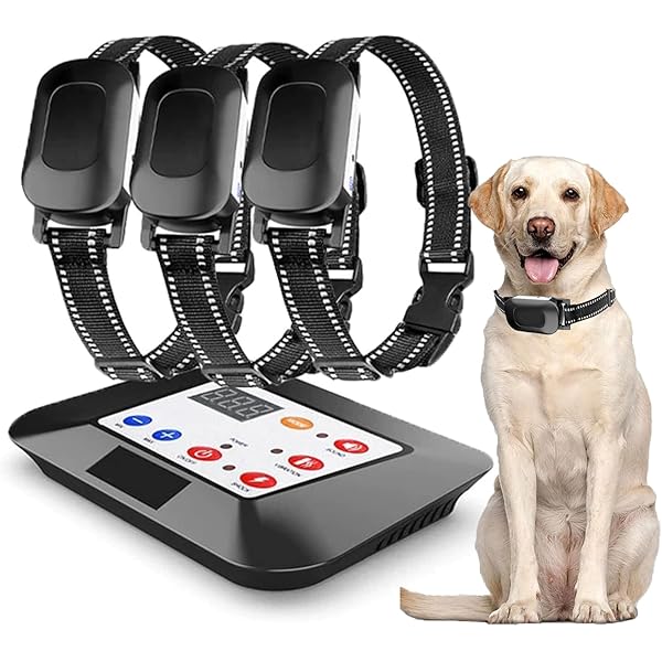 Wireless Dog Fence, Pet Containment System Training Collar with Remote