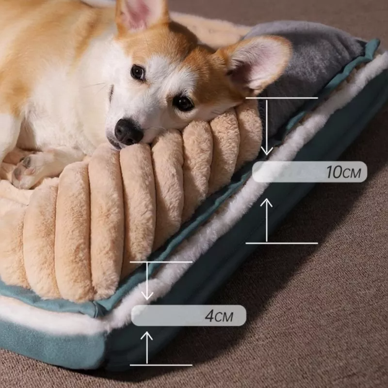 Smart Dog Bed (With Head Pillow)