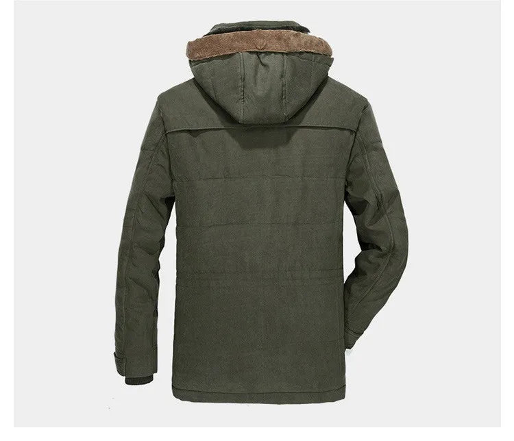 Winter King Down Jacket - Men's Warm Hooded Coat Stylish Outerwear