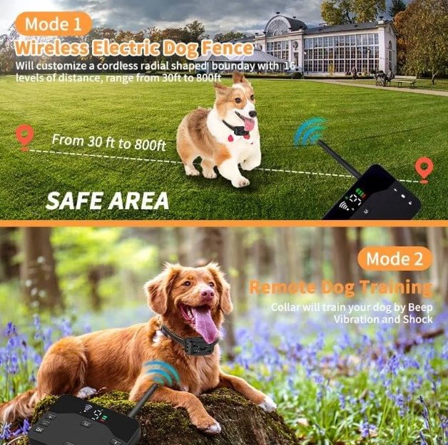Wireless Dog Fence Wireless Boundary Containment System