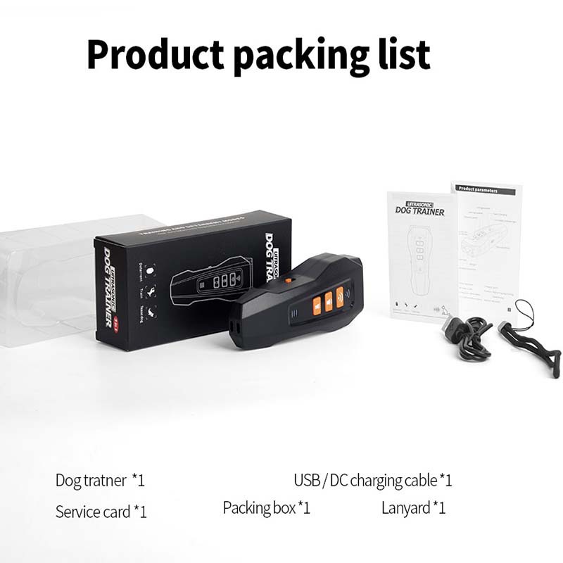 Barks No More Dog Training Device，Ultrasonic Dog Barking Control Device