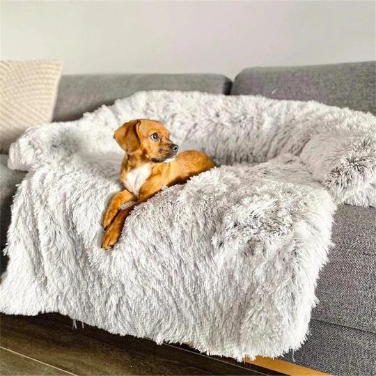 Calming Sofa Dog Bed| Anti-Anxiety Dog Sofa Bed| Couch&Furniture Protector