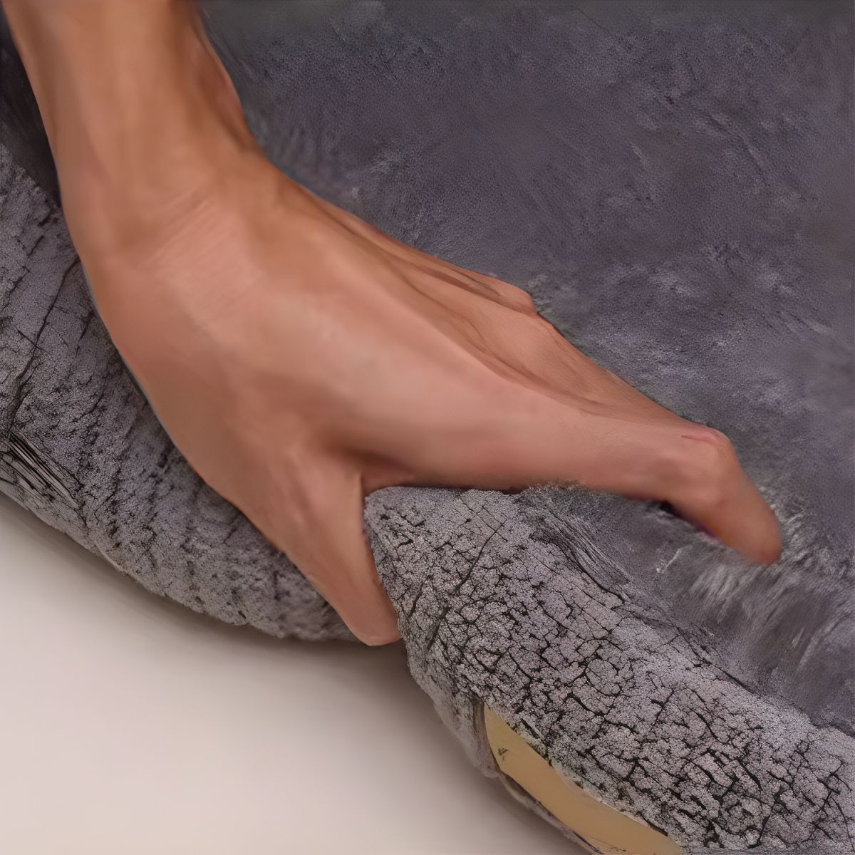 Warm Flannel Detachable Semi-Enclosed Large Dog Tent Bed