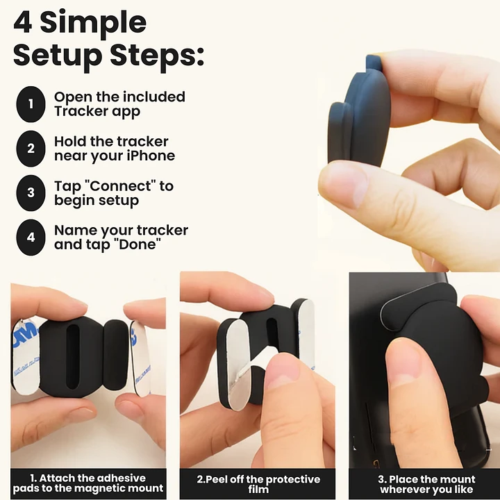 Pet GPS Tracker No Subscription Required | Compatible with Android & iOS