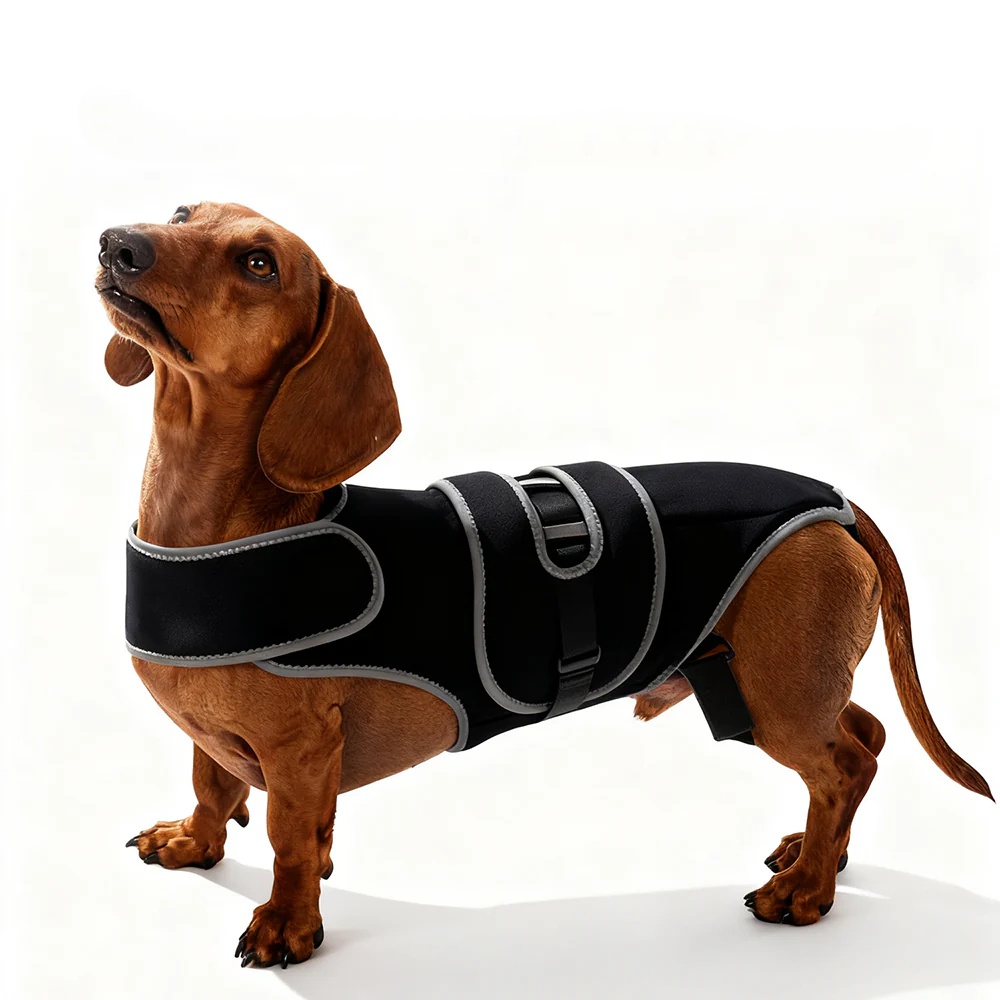Dog Back Support Vest for IVDD & Spinal Injuries - Protective Pain Relief & Recovery