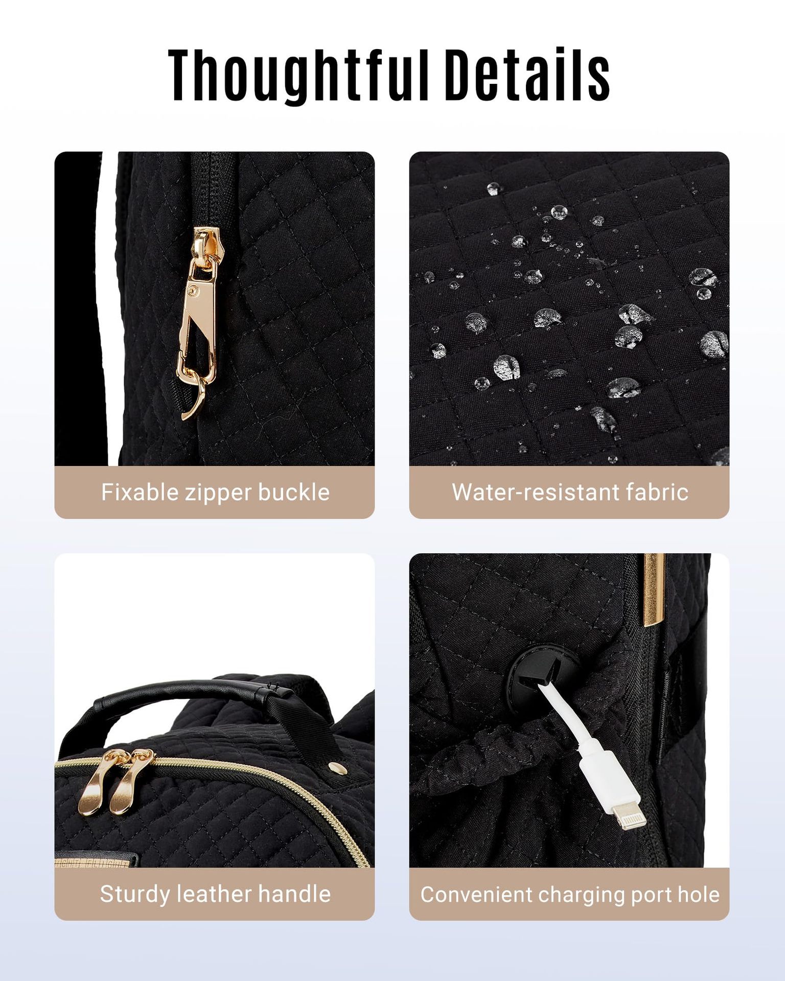 15.6 inch Laptop Backpacks with USB Charging Port