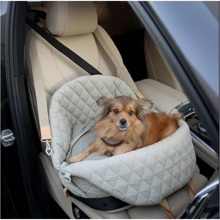 3-in-1 Dog Car Seat | Dog Handbag Car Seat Travel Bed for Small Dogs Portable Washable Puppy Tote