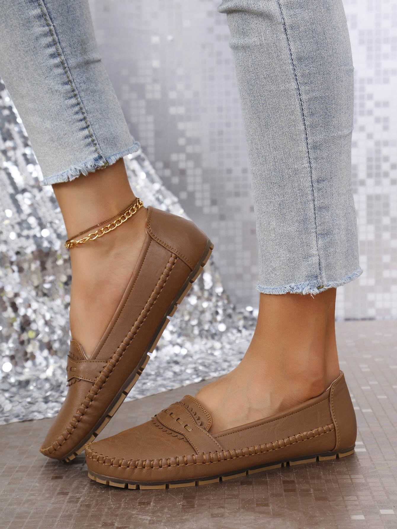 Women's Orthopedic Leather Shoes – Lightweight, Breathable, Anti-Slip