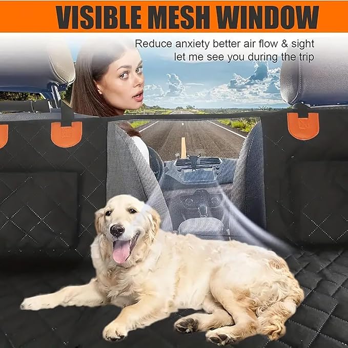 Premium Hard Bottom Dog Car Seat Cover