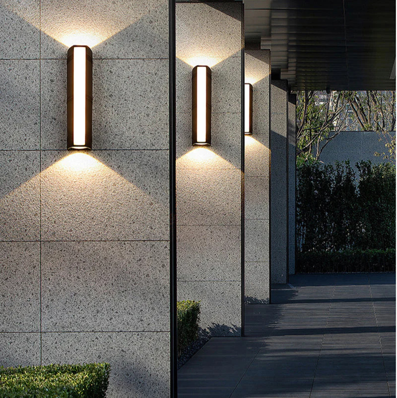 Super Bright Long Tube LED Outdoor Wall Light