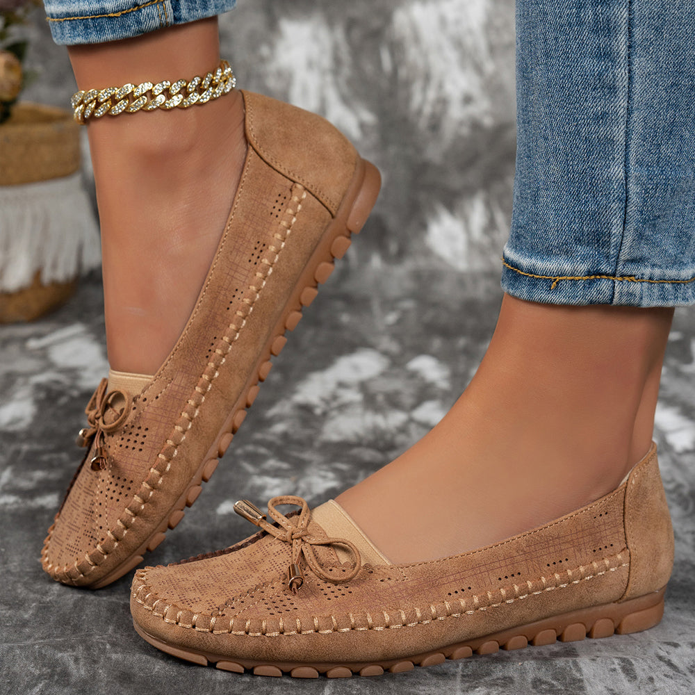 Orthopedic Leather Shoes for Women – Comfy & Anti-Slip