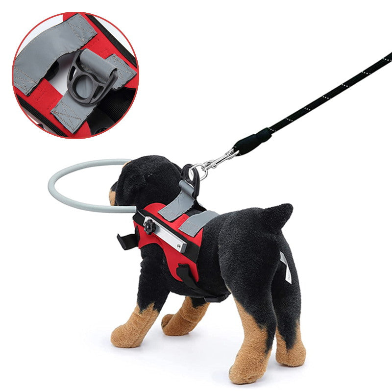 Adjustable Blind Dog Halo, Pets Protective Vest Ring