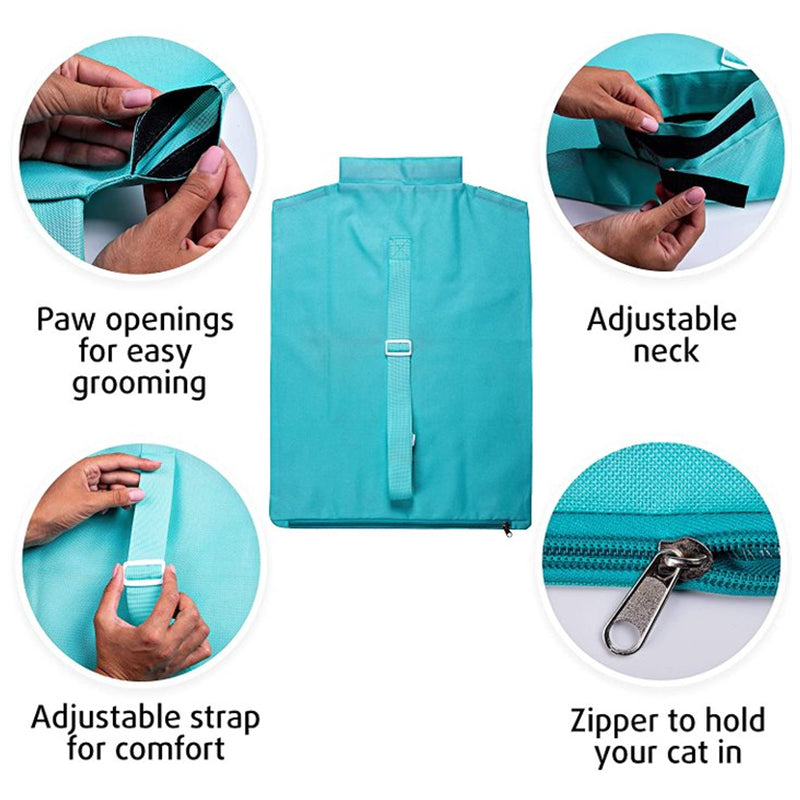 Carrier Pouch Bag for Cats - Extremely Easy Vet Visits & Grooming