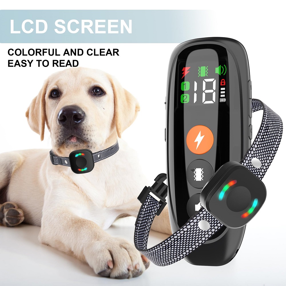 Dog Training Collar, 2800FT for 8-120lbs, Dog Shock Collar with Remote