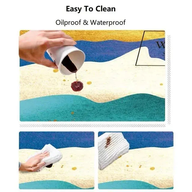 Royaleva Absorbent Anti-Slip Rug – Washable Diatomite Kitchen and Bathroom Mat