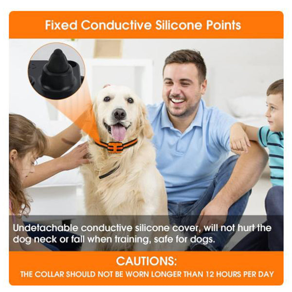 Waterproof Dog Training Collar Rechargeable Remote Electric Dog Shock Collar