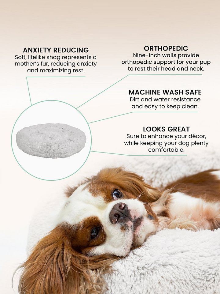 Calming Dog Bed - The Original Super Comfy & Anti Anxiety Pet Bed