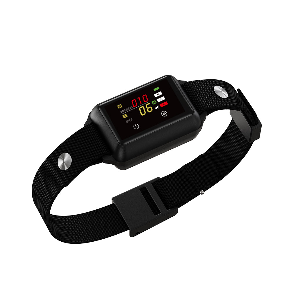 Intelligent Bark Collar, IP68 Waterproof Rechargeable Anti Bark Stop Bark Dog Collar with Beep Vibration Shock